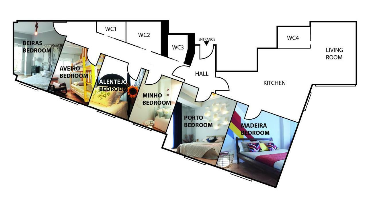Lisbon Airport Hostel Bagian luar foto